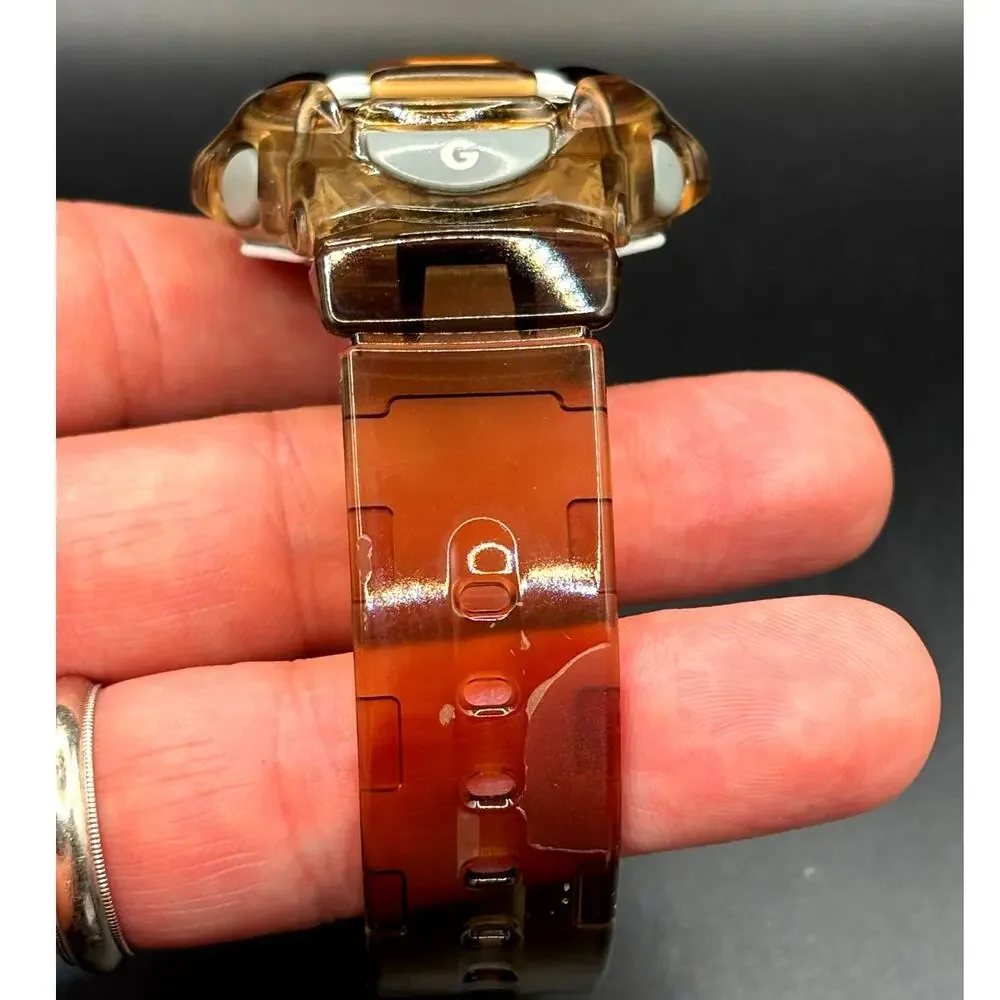 Casio Baby-G BG-169R Brown Translucent Digital Data Bank 200M Women’s Watch